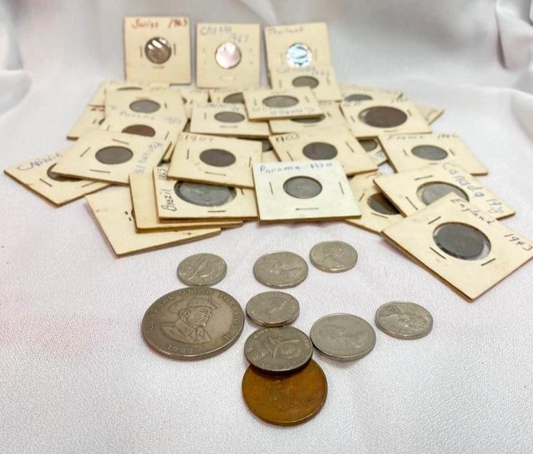 Lot of 20th Century Foreign Coins (1 of 5)