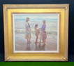 Framed Oil Painting On Canvas "California Summer" By W. Steve Seltzer