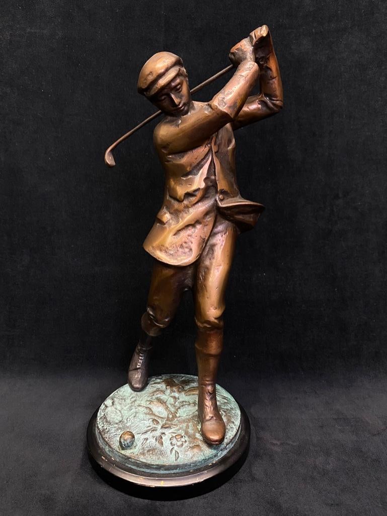 Bronze Golfer Statue F56 (1 of 5)