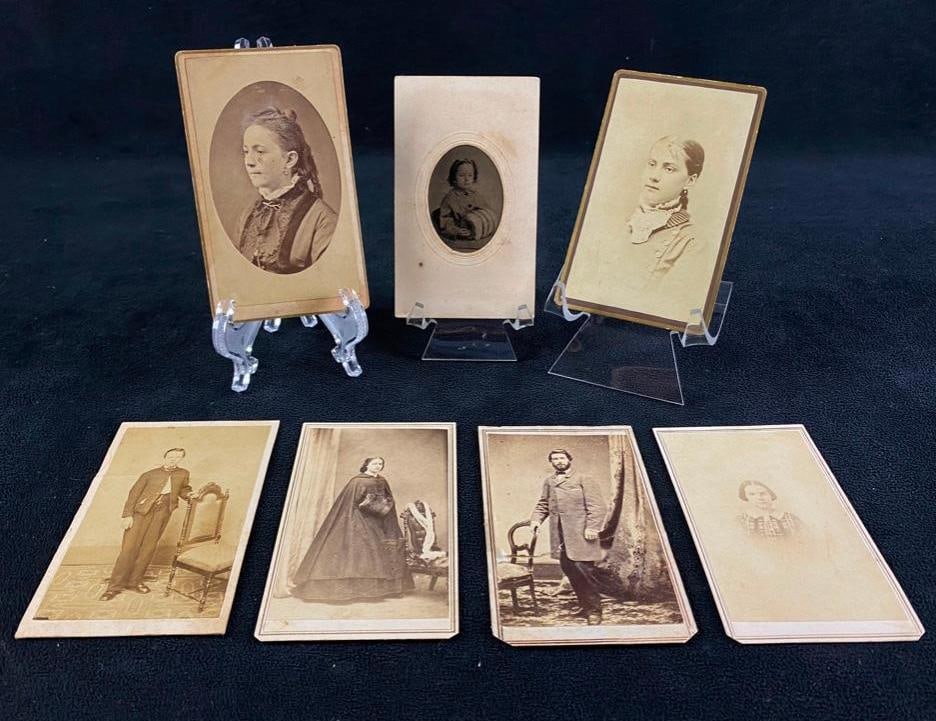 Lot of 1860-70s Photos, Unknown Photographers (1 of 4)