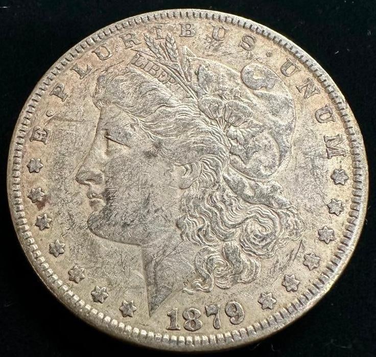 1879 P Morgan Silver Dollar (1 of 2)