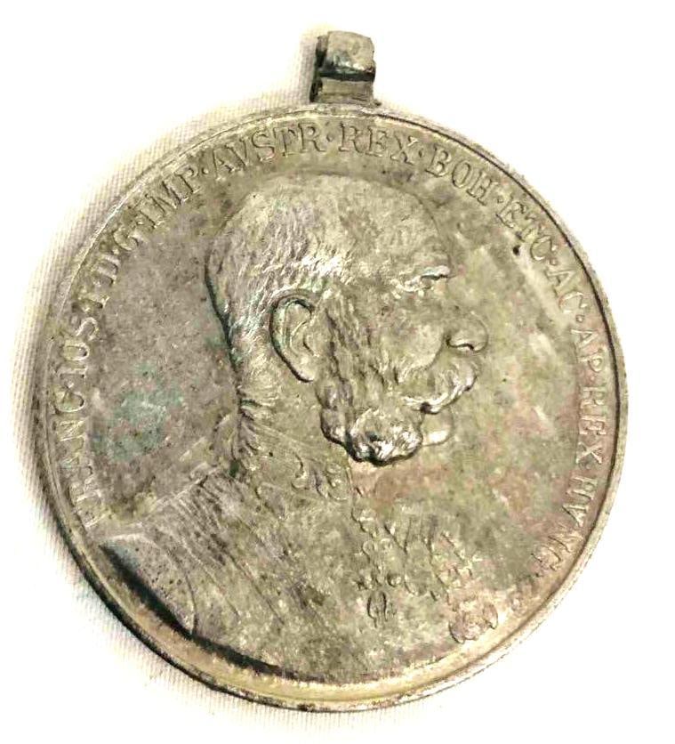 Jubilee Commemorative Medal 1898: Jubilee Commemorative Medal 1898. This medal was instituted by emperor Franz Joseph I of Austria to commemorate 50 years of his reign. This fine medal has been tested and researched to the best of our