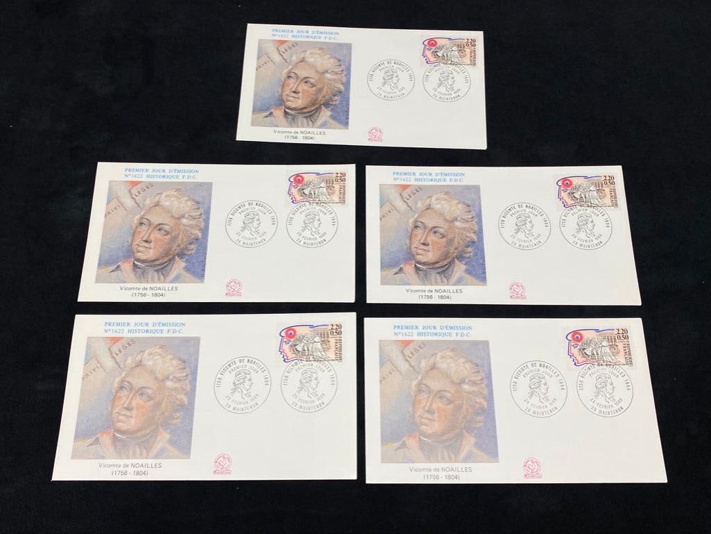1989 French Revolution First Day Covers - Noailles (1 of 2)