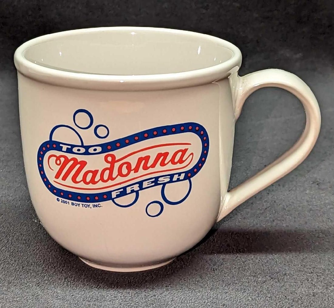 Madonna Drowned World Tour Too Fresh Ceramic Mug (1 of 6)