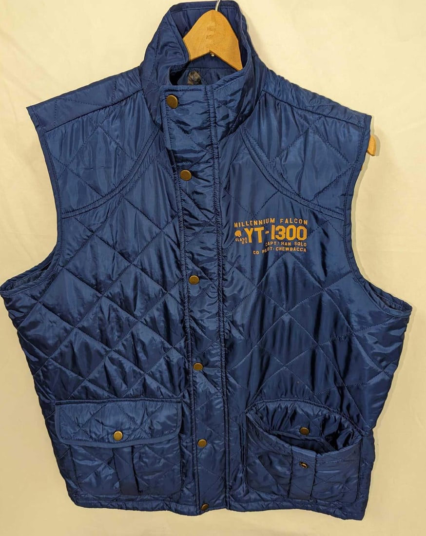 Star Wars Millennium Falcon Men's Large Puff Vest (1 of 11)