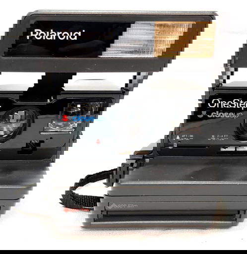 Vintage Polaroid One Step Closeup Camera 600 Film