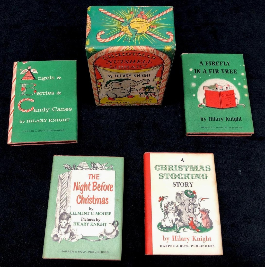 VTG "Christmas Nutshell Library" Hilary Knight (1 of 4)