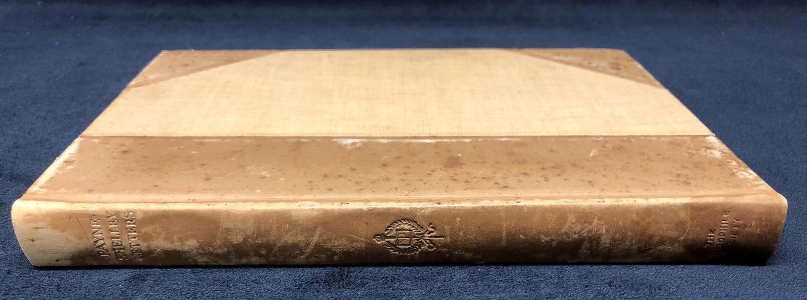 "Payne-Shelley Letters" by The Bibliophile Society: Antique Hardcover Book - "The Romance of Mary W. Shelley, John Howard Payne, and Washington Irving" - The Bibliophile Society. Printed for Members Only, 1907. Spine reads "Payne-Shelley Le