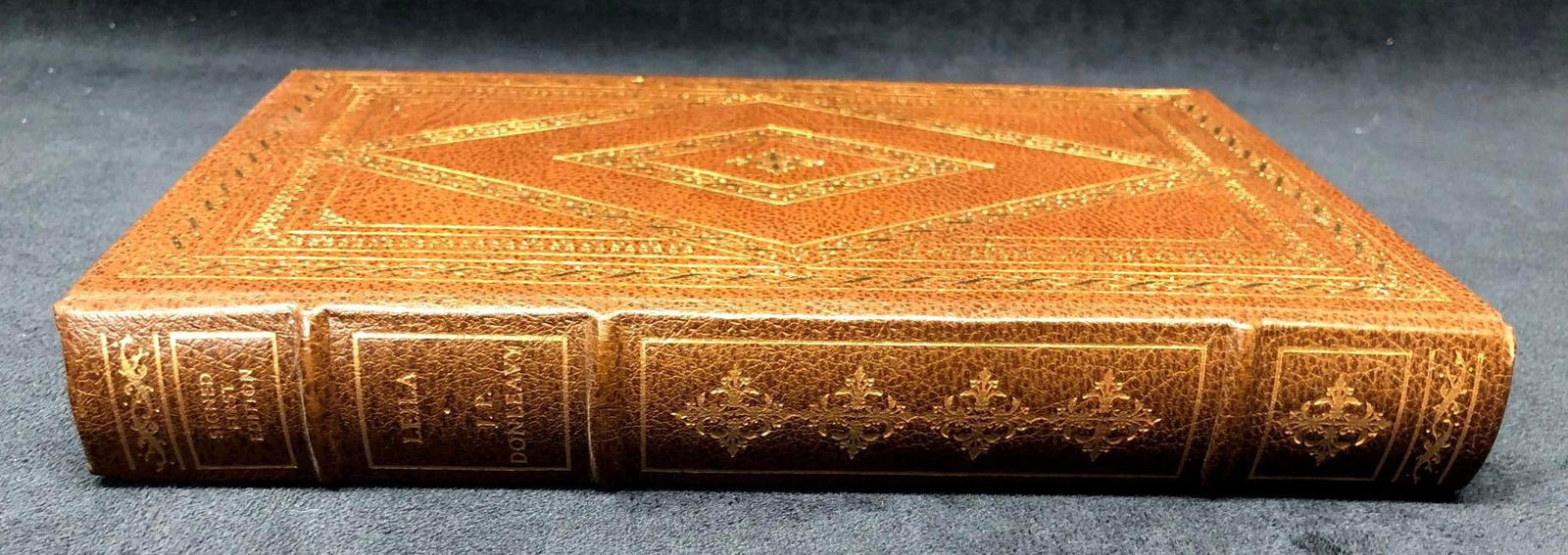 "Leila" by J.P. Donleavy - Signed 1st Edition - HC (1 of 7)