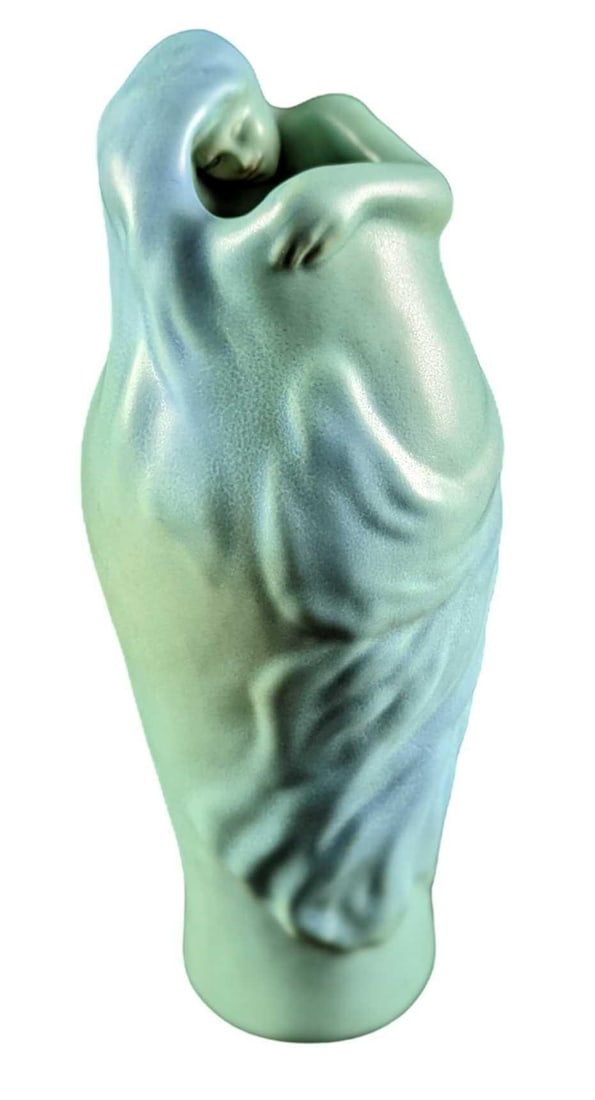 Van Briggle Art Pottery Vase Lorelei Figural Vase (1 of 11)