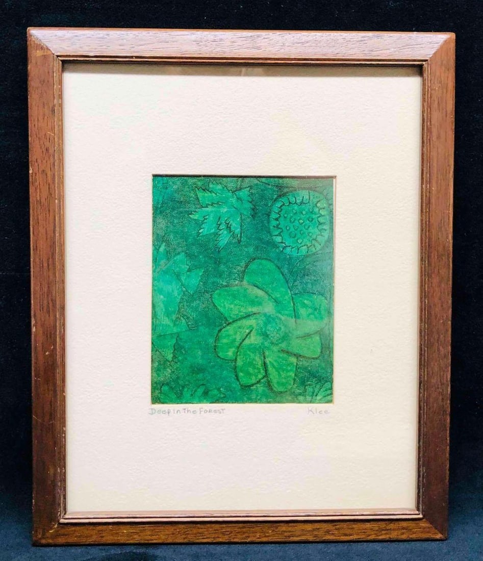 Paul Klee "Deep In The Forest" Framed Print (1 of 6)