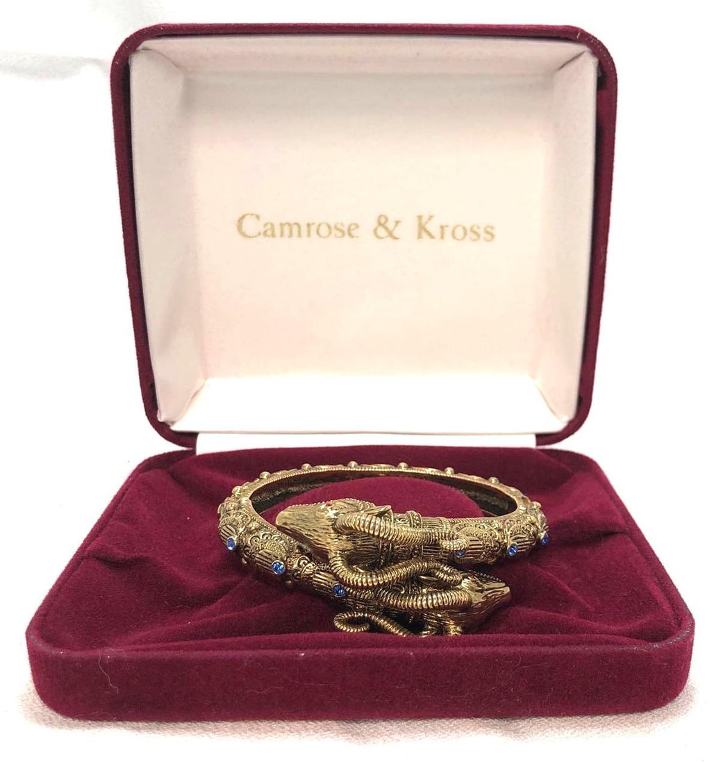 CAMROSE & KROSS Double Ram's Head Bracelet Kennedy (1 of 6)