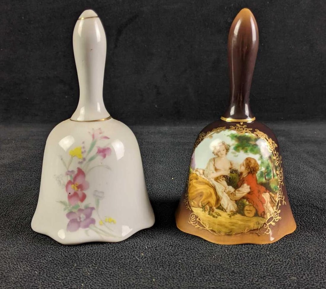 Vintage Porcelain Bells - lot of 2 (1 of 7)