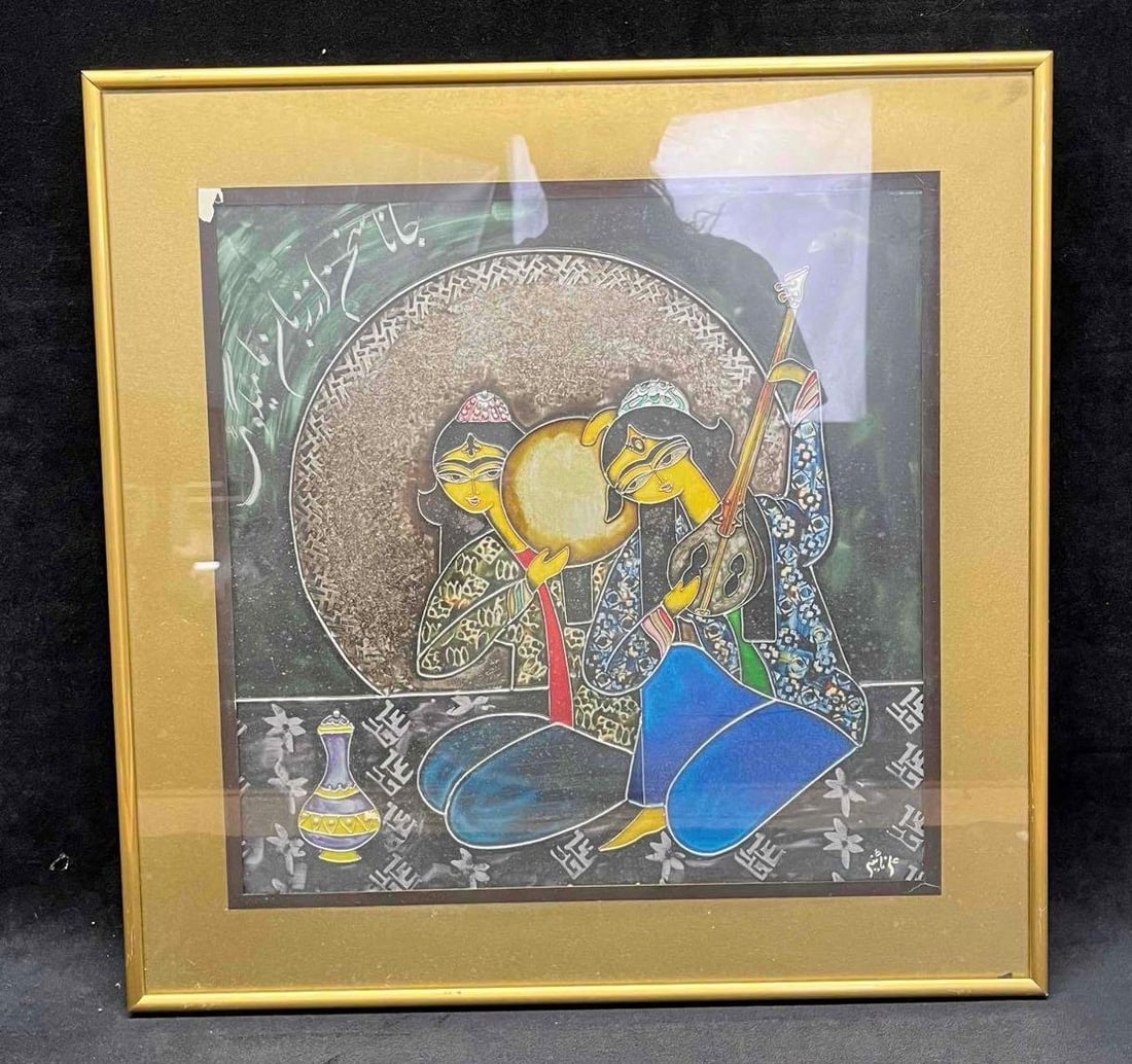 Framed & Signed Original Mixed Media (1 of 10)