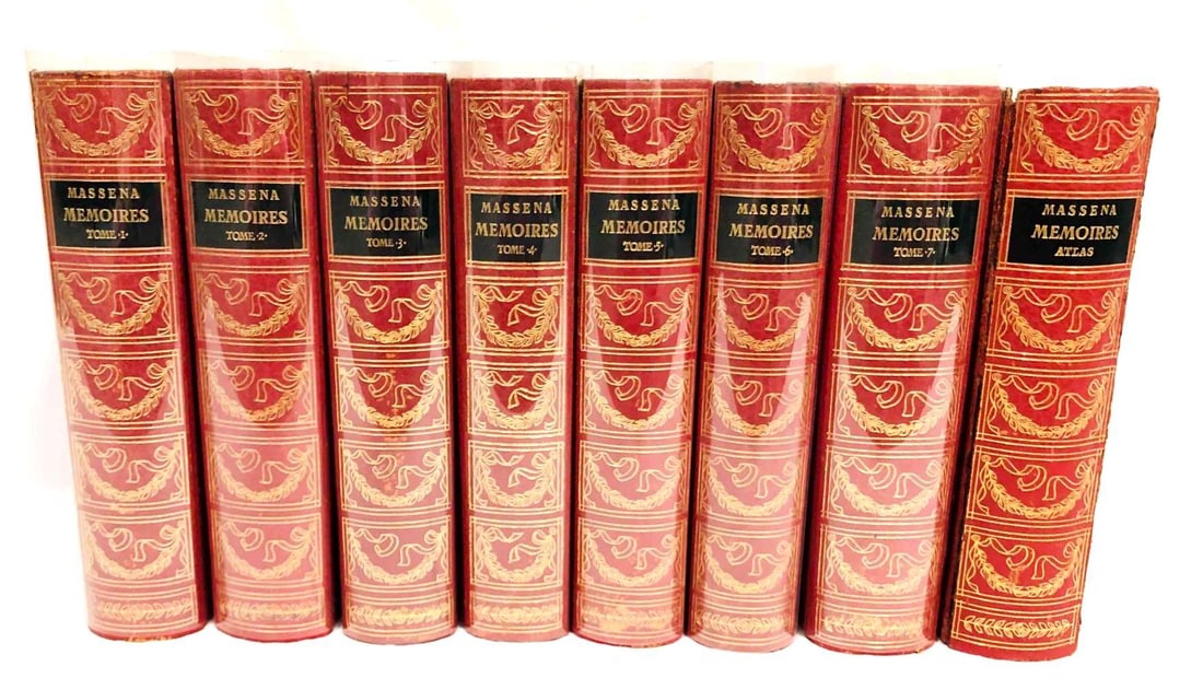 MÃ©moires D' AndrÃ© MassÃ©na Tome 1-7 With Atlas (1 of 20)