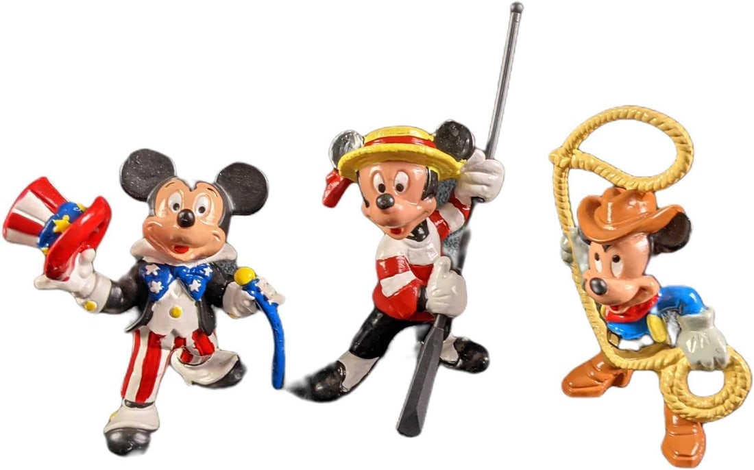 3 PVC Bullyland German Mickey Mouse Figures Disney (1 of 9)