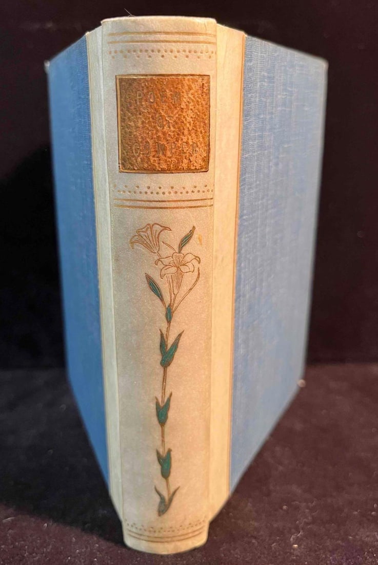 Hardcover Edition Of Poems Of Cowper Edited By William Sharp The Walter Scott Publishing Co.Ltd (1 of 9)