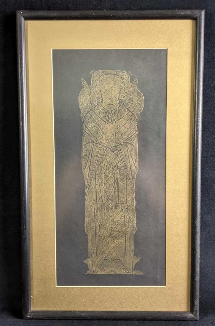 Brass Rubbing Art, Simon De Wensley Auction