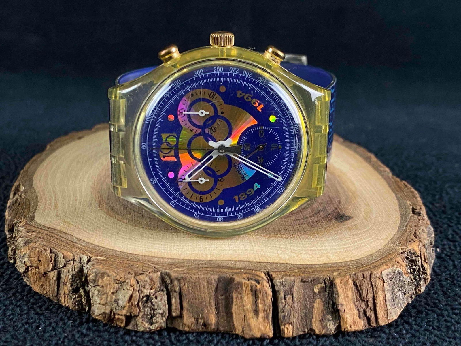 Collector Signed Swatch 1894 1994 One Hundred Years Of Olympic