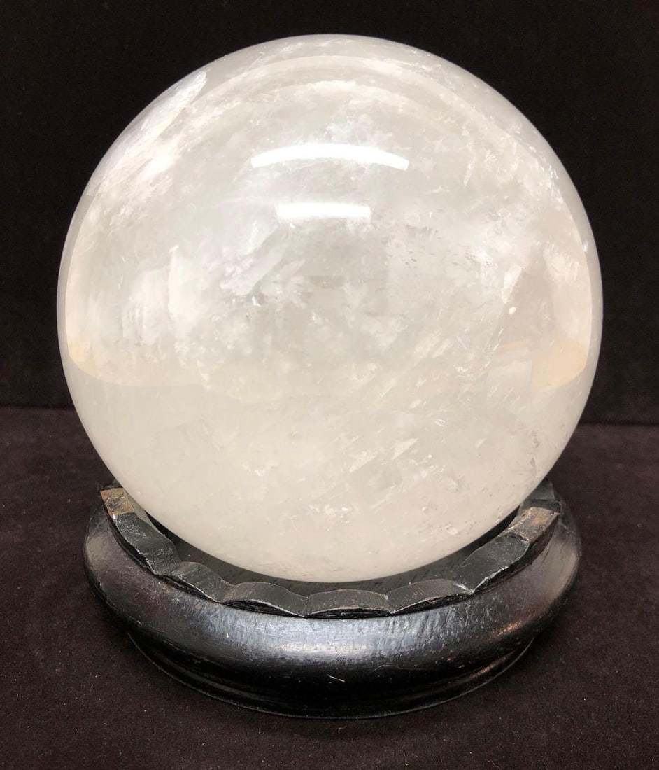 5-1/4" Natural Quartz Crystal Ball (KC15) (1 of 4)