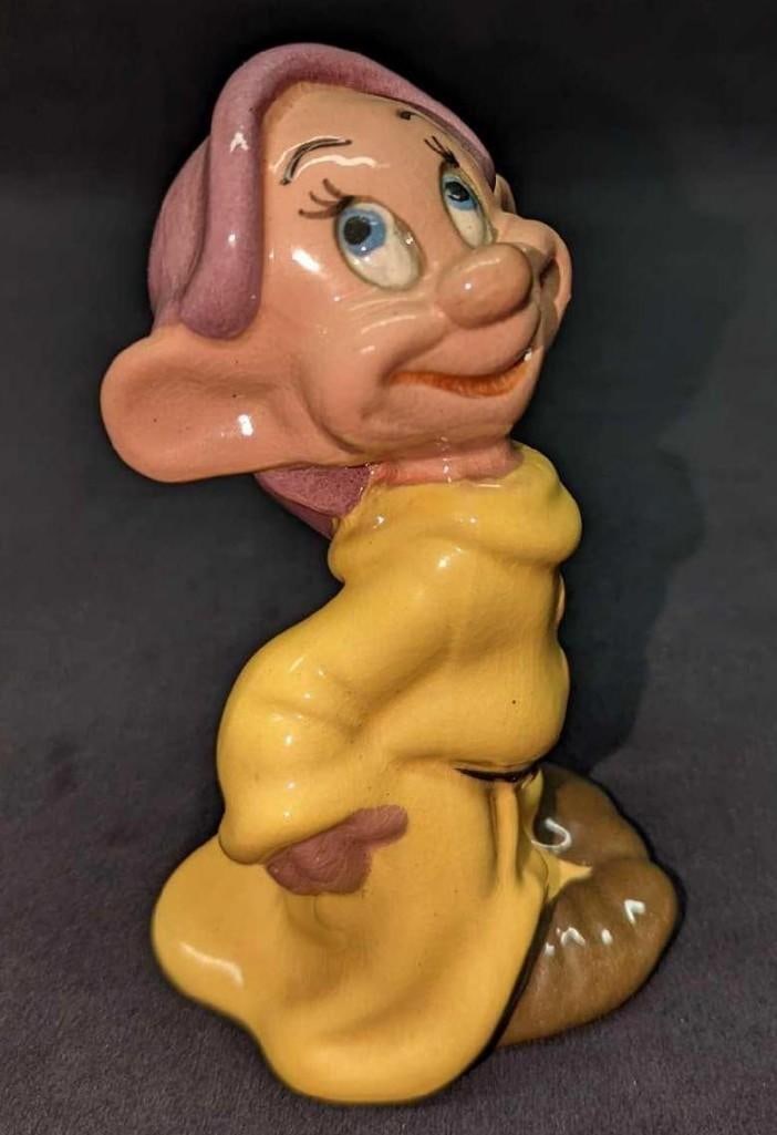 1940s Disney Dopey Dwarf Evan K Shaw Pottery Figurine (1 of 6)