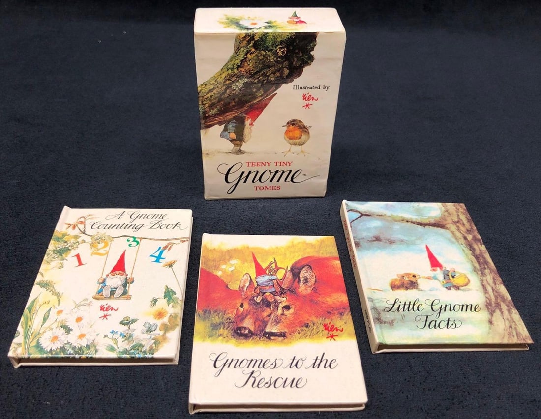 Vintage "Teeny Tiny Gnome Tomes" Book Collection (1 of 4)