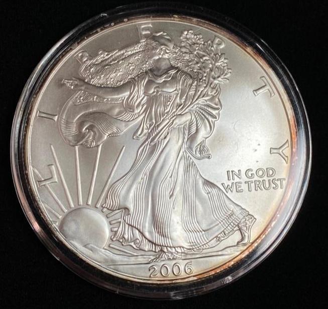 .999 Fine Silver US Mint American Silver Eagle (1 of 2)