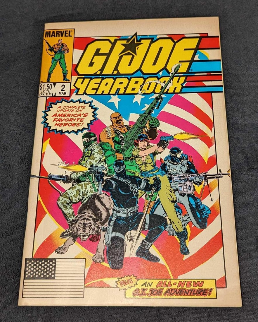 Marvel G.I. Joe Yearbook #2 Comic Book (1 of 8)