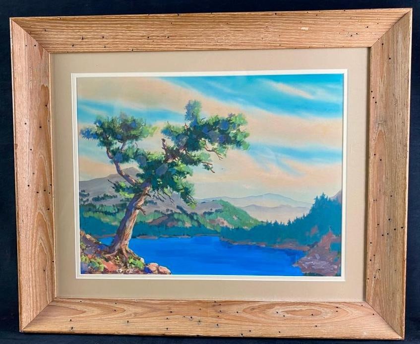 Original Fred Rash Watercolor on Paper JB (1 of 7)