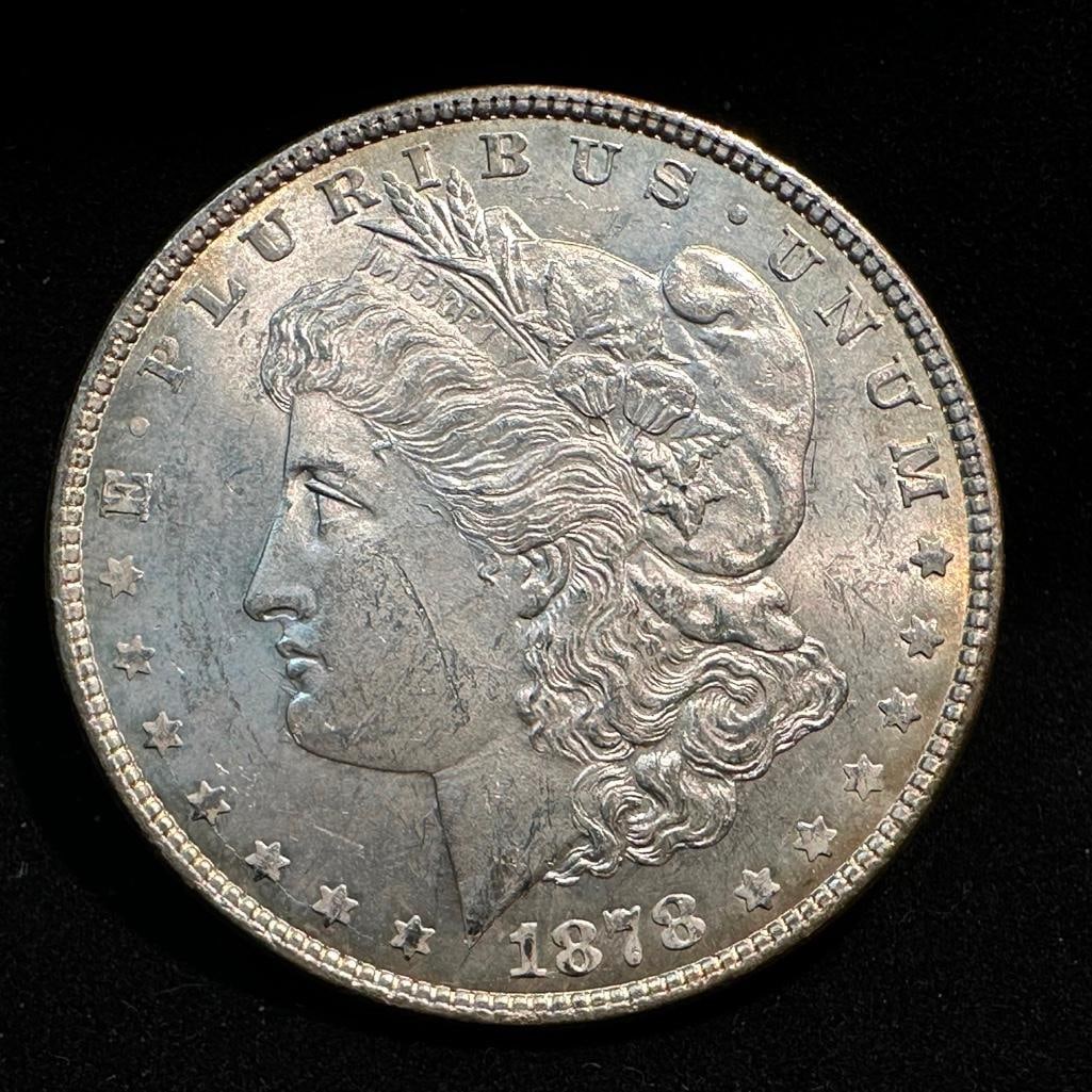 1878 P Morgan Silver Dollar Uncirculated (1 of 2)