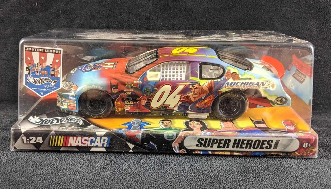 Hot Wheels NASCAR Justice League 1/24 Scale Car (1 of 9)