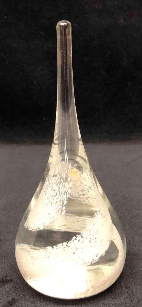 Allegro Caithness Scotland Glass Paper Weight/Ring Stand (1 of 6)