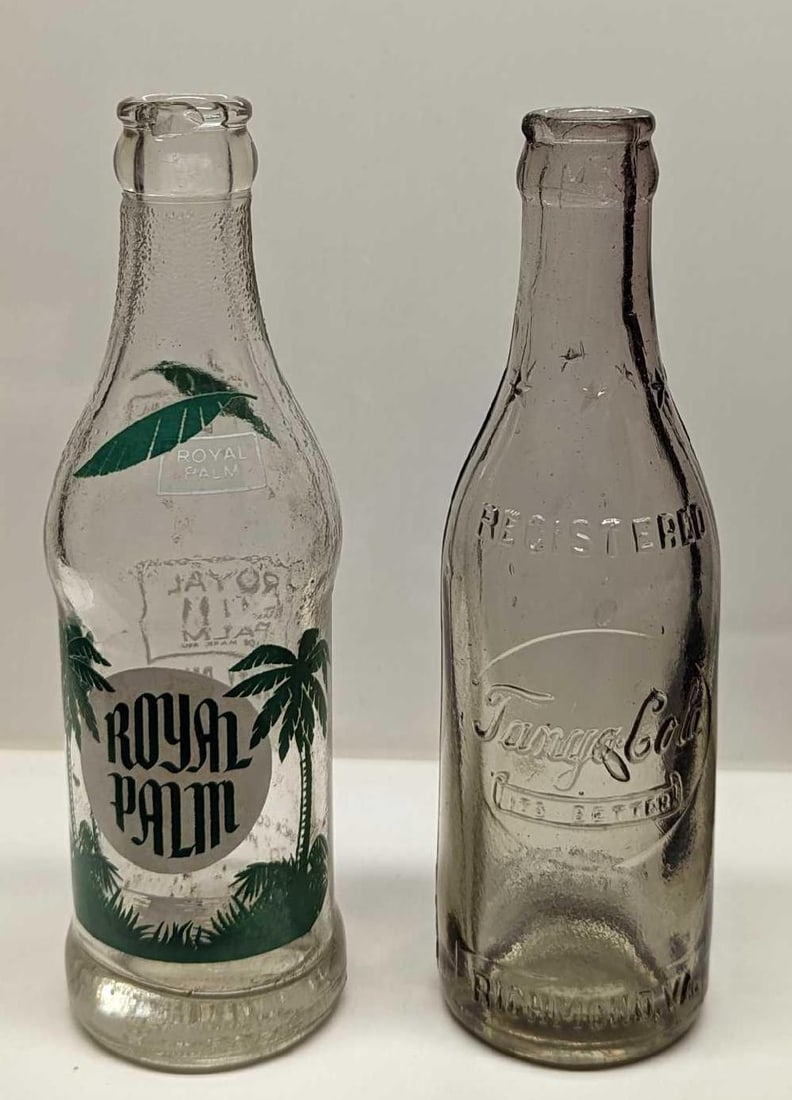 Vintage Royal Palm & Tango Glass Bottles (1 of 8)