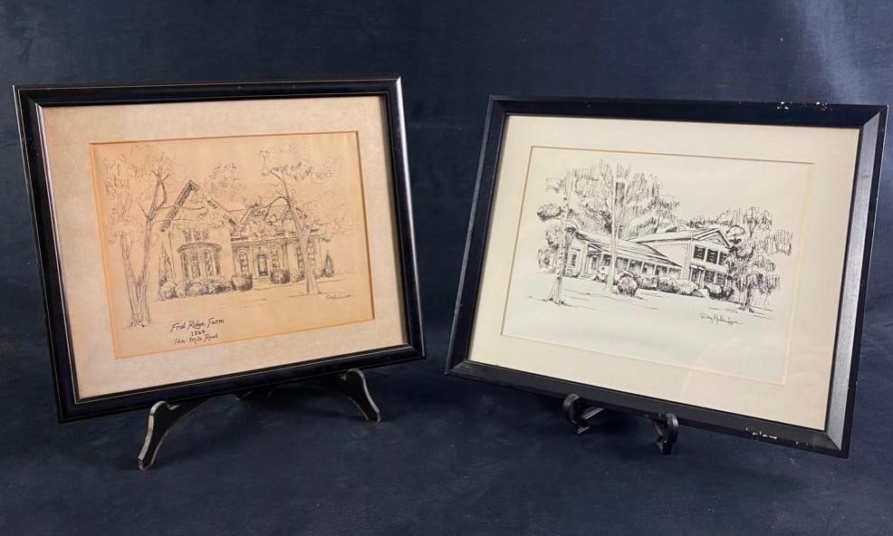 Vintage Drawing Prints (1 of 5)