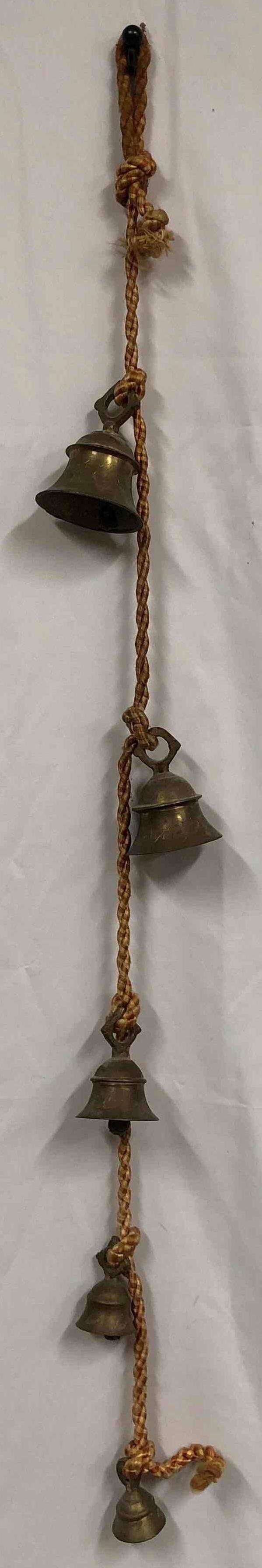 Vintage Etched Brass Bells - Wind Chime - Door Bells (1 of 5)