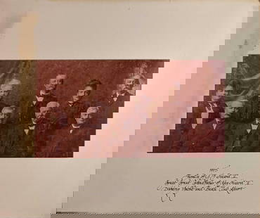 Walt Disney Cast Member Ancestor Heard Family Photo: Here is a blown-up copy of an old photo from 1915. It states it as "1915 Family Of J F Heard II - Great Great Grandfather Of Kay Heard II Disney's Yacht And Beach Club ". It appears Disney
