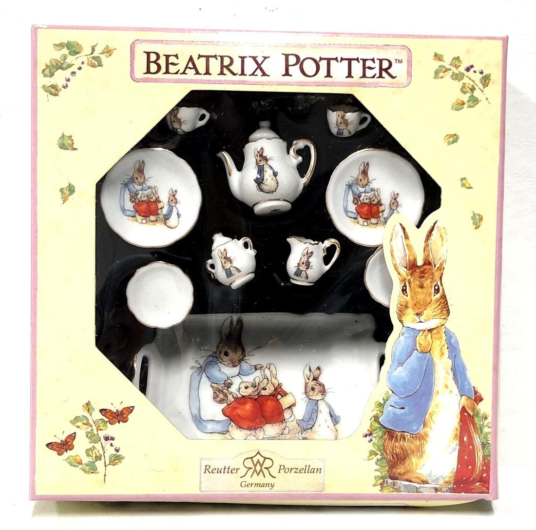 Beatrix Potter Mini Porzellan Set - Reutter Porzellan Germany (1 of 3)