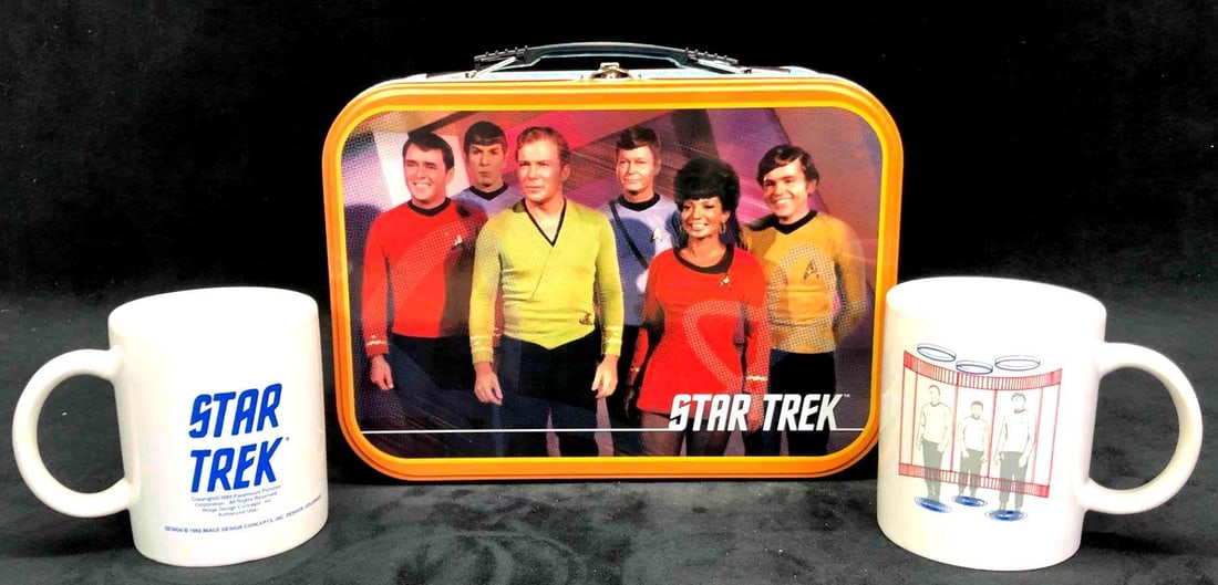 Star Trek Lunch Box + 2 Mugs (1 of 11)