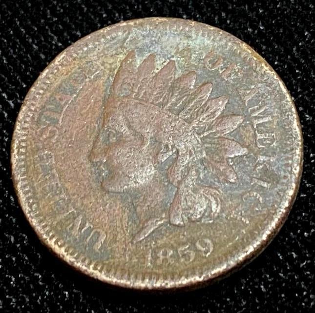 1859 Indian Head Penny First Year (1 of 3)