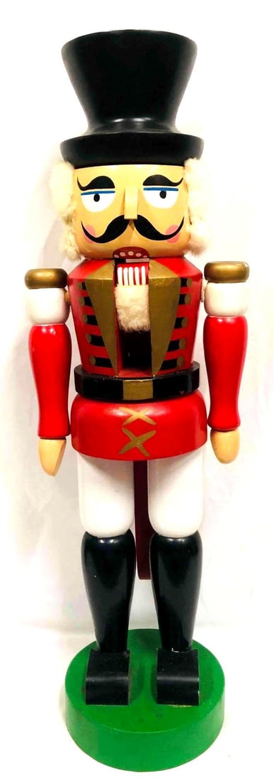Large Wood Nutcracker Christmas Decor (1 of 8)