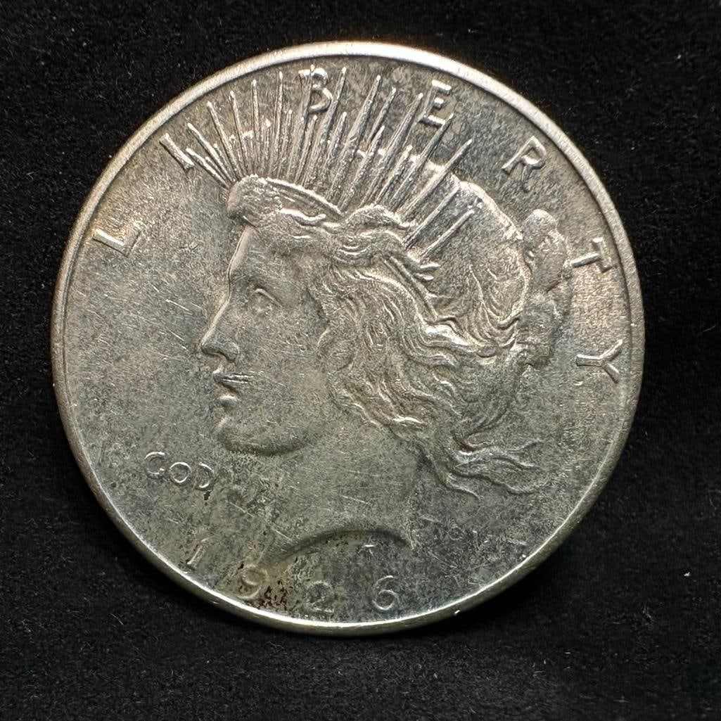 1926 S Silver Peace Dollar XF (1 of 2)