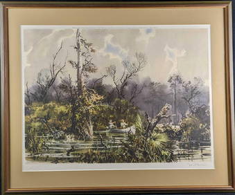 American Golden Eyes by John P Cowan Unframed Limited Print