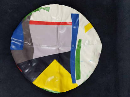 Disney World Institute Restaurant Turntable Cover: Here is a 'Lazy Susan' covering that was once used at a restaurant at the now-defunct 'Disney Institute'. Covering is approx 16" x 16" and would fit over any round table that s