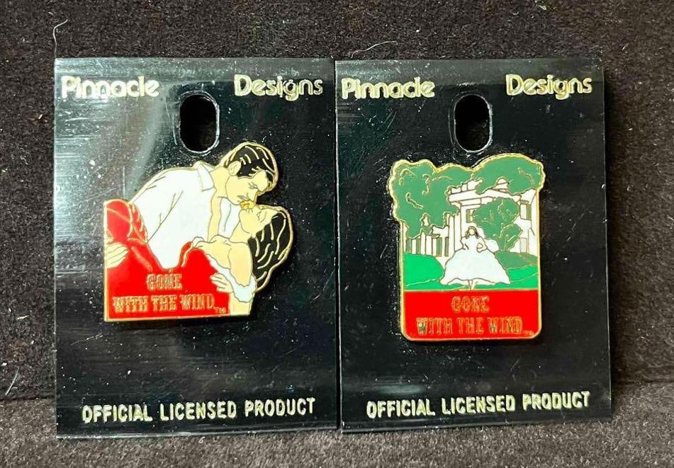 Two Gone With The Wind Enamel Pins (F18) (1 of 6)