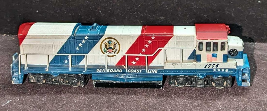 Nゲージ　ナインスケール N1776　sea board coast line Bachmann Spirit Of 1776 Seaboard Coast Engine Ho Scale