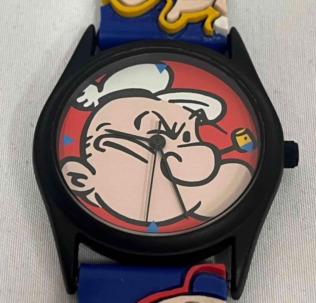 Vintage 1996 King Features Syndicate, Inc. Popeye Watch MGM Grand (1 of 6)