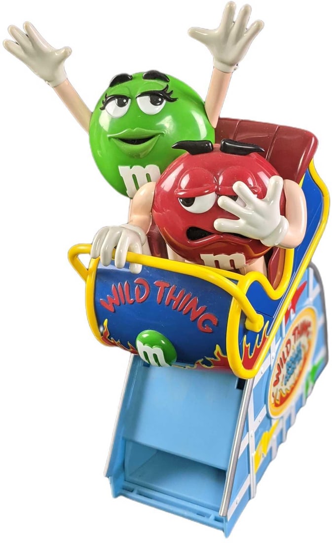 Collectible M&M Roller Coaster Candy Dispenser (1 of 7)