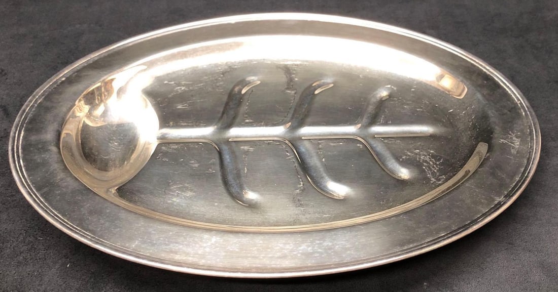 Vintage Silverplate Well and Tree Meat Platter (1 of 7)