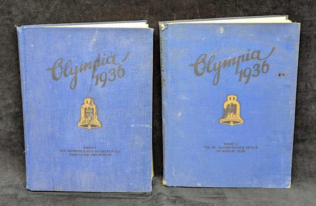 Olympia 1936 2 Volumes Berlin & Garmisch Hardcovers (1 of 15)