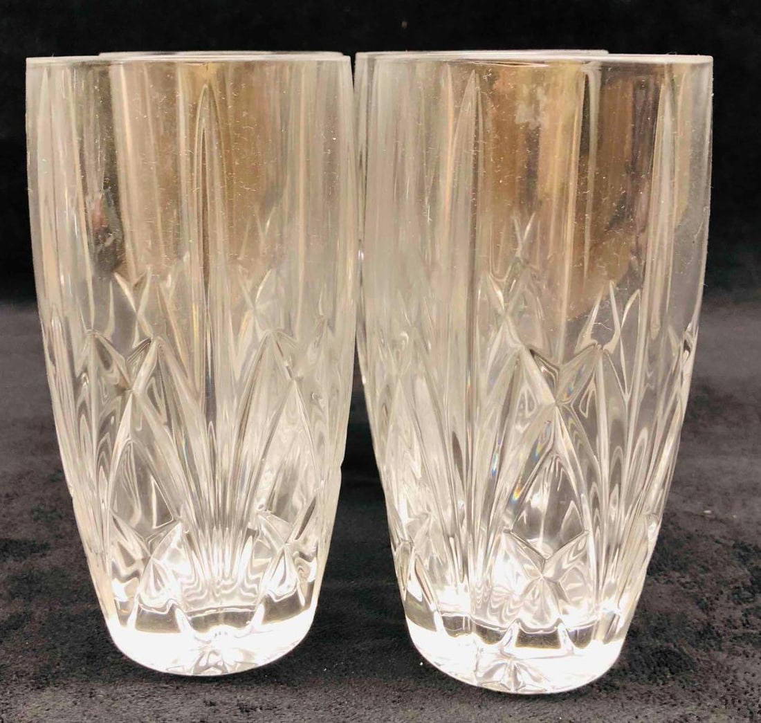 4 Marquis By Waterford Crystal Highball Glasses Auction